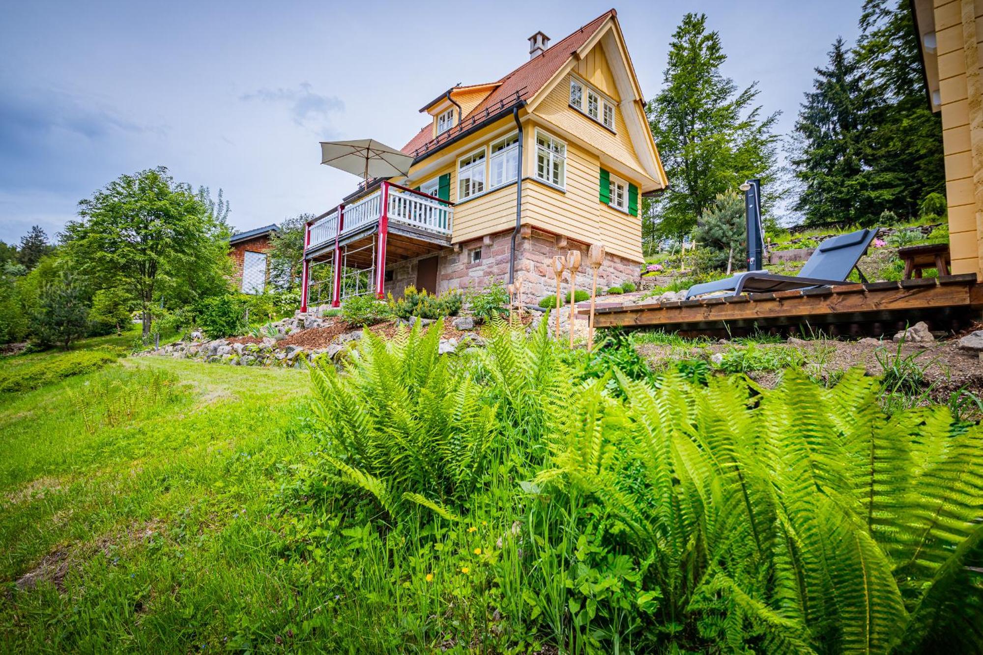 Sonnenhaeusle - Natur. Fernblick. Panorama-Sauna. Sasbachwalden Extérieur photo