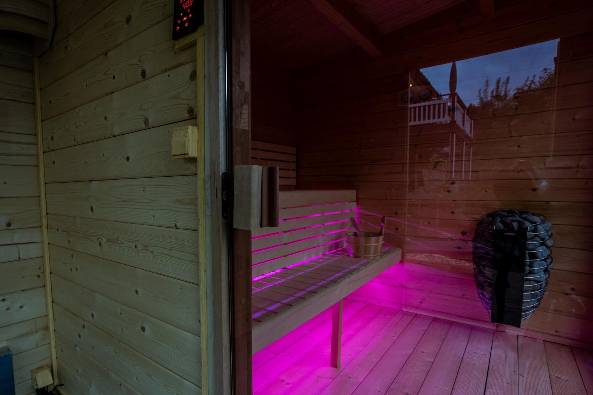 Sonnenhaeusle - Natur. Fernblick. Panorama-Sauna. Sasbachwalden Extérieur photo